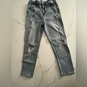 WAX DISTRESSED JEANS SIZE 5/27